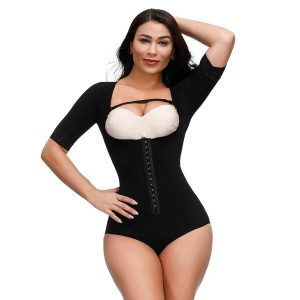 Open-Bust Panty Bodysuit