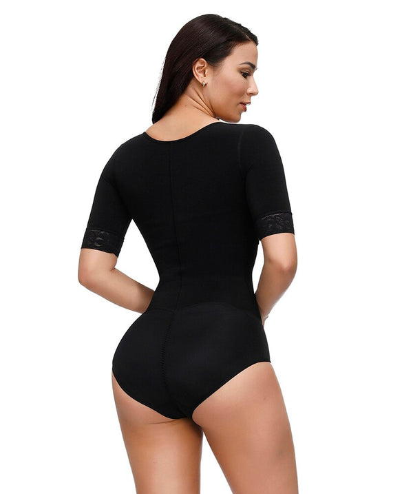 Open-Bust Panty Bodysuit